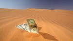 dollars in sand