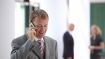 businessman calling