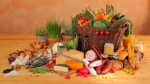 pile of food