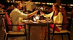 couple dining